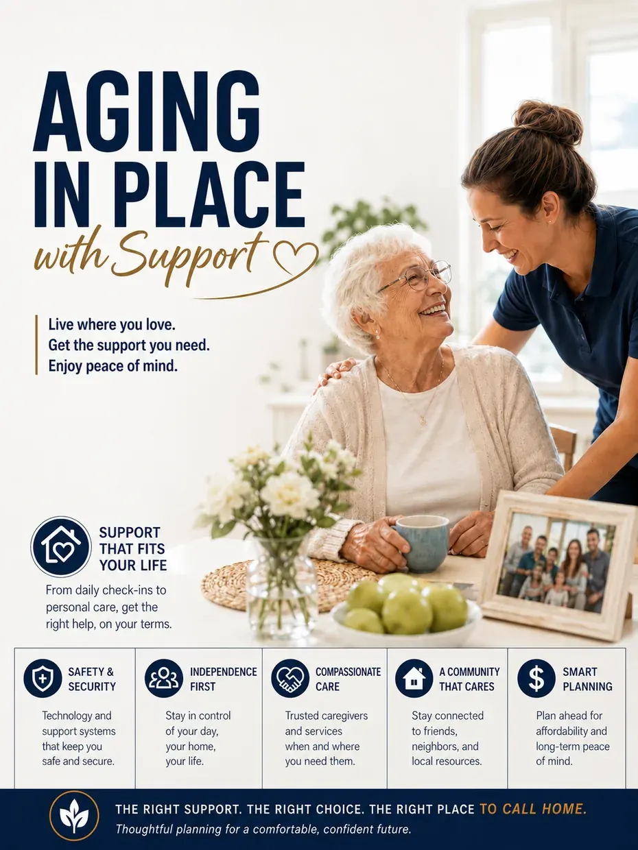 Cover art: Aging in Place With Support