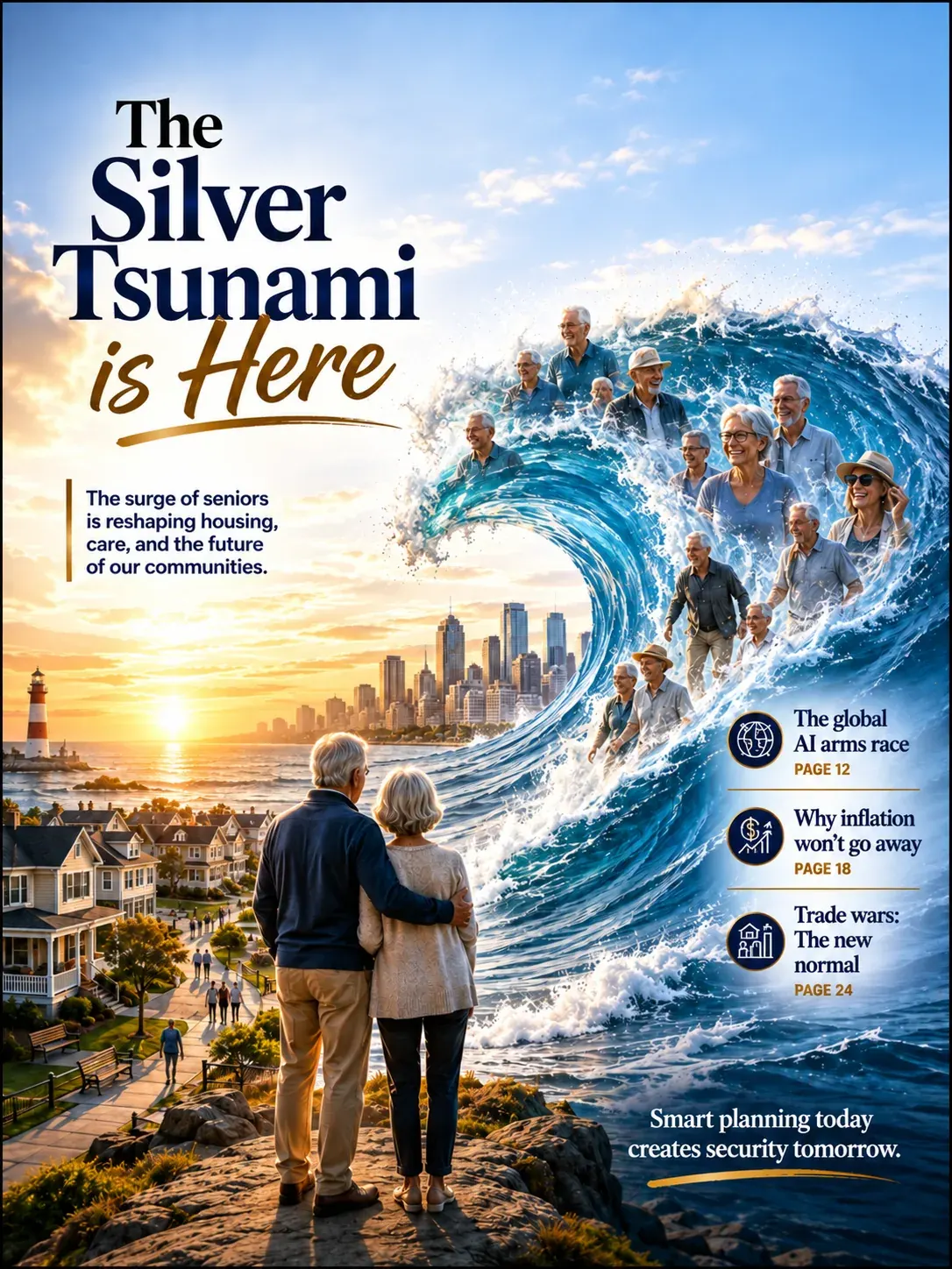 Cover art: The Silver Tsunami