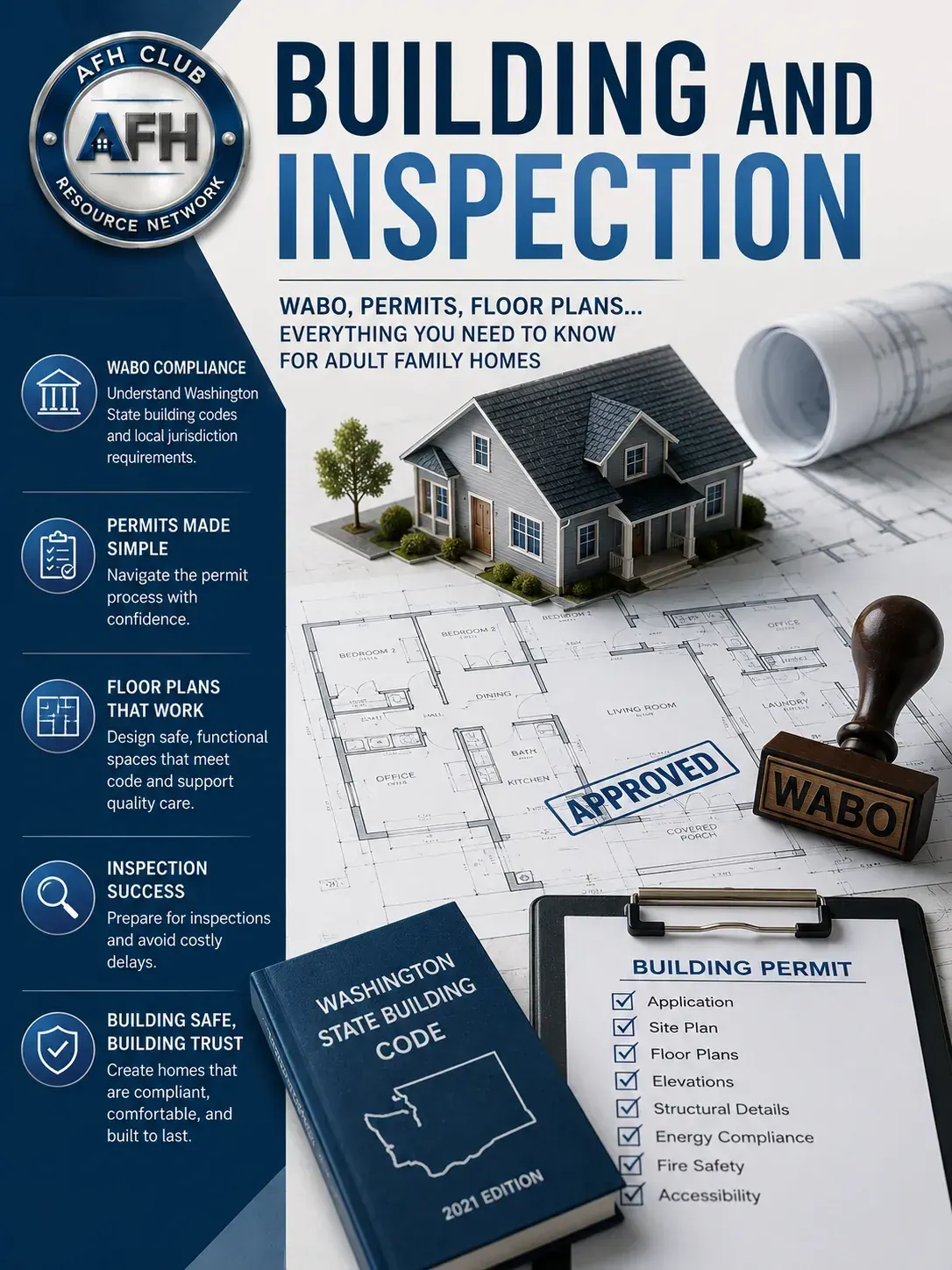 Cover art: AFH Building Requirements & Inspections