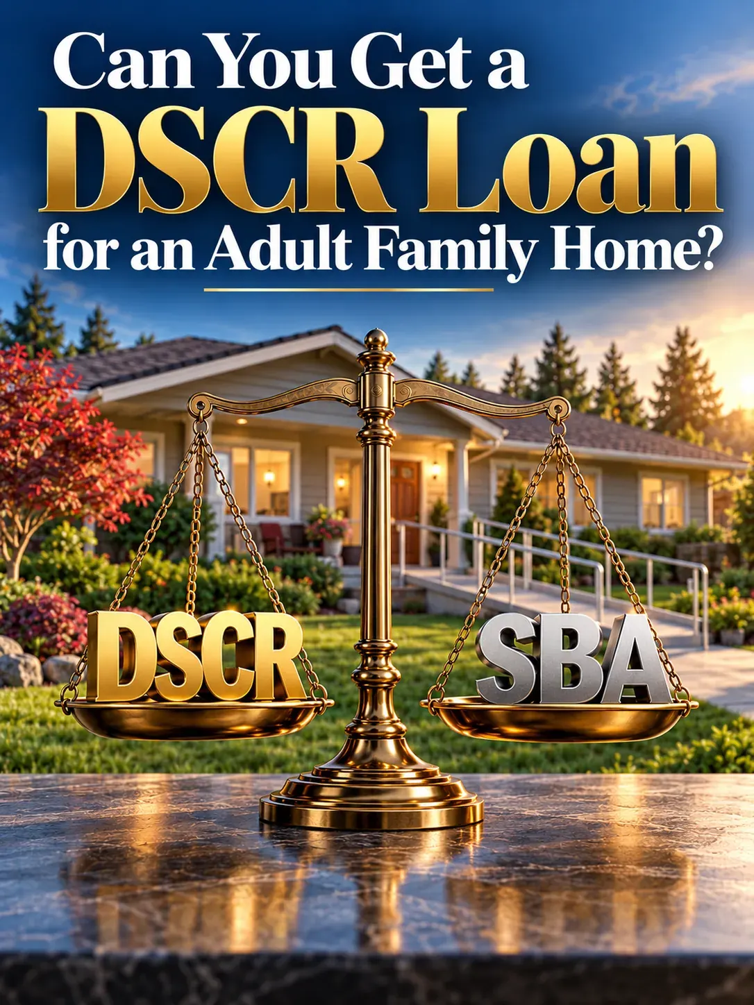 Cover art: DSCR Loans for Adult Family Homes