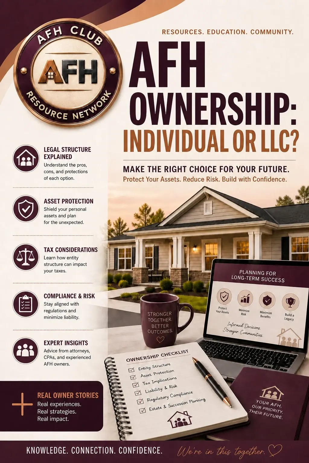 AFH Ownership: Individual or LLC?