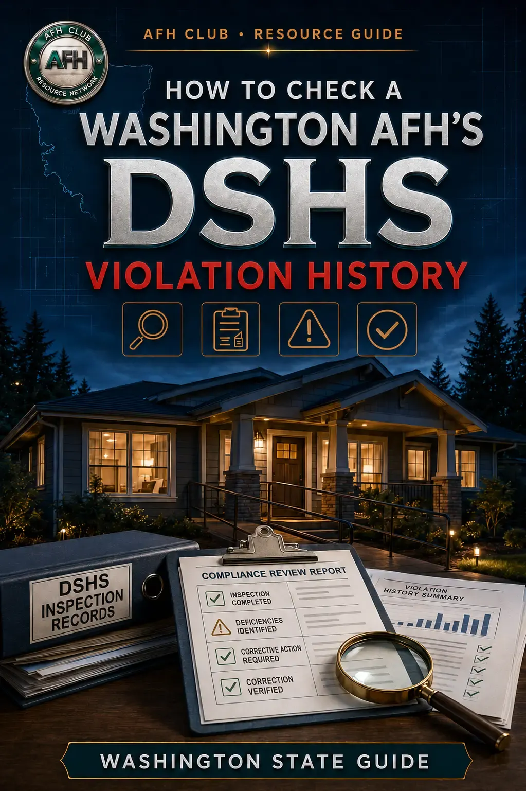 How to Check DSHS Violation History